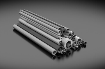Plastic pipes - 359809782