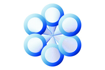 Color geometric design, vector background.