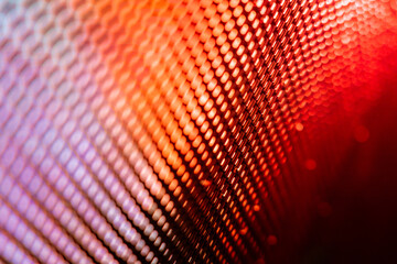 CloseUp LED blurred screen. LED soft focus background. abstract background ideal for design.
