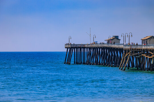 ISTOCK EXCLUSIVE Beach and pier in San Clemente, famous tourist destination in California, USA