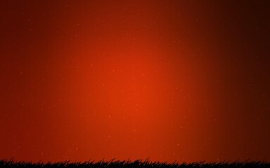 Dark Red vector background with astronomical stars. Space stars on blurred abstract background with gradient. Best design for your ad, poster, banner.