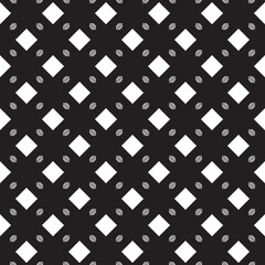 Vector seamless pattern texture background with geometric shapes, colored in black, grey, white colors.