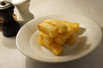 Triple-cooked chips