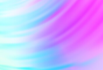 Obraz premium Light Pink, Blue vector template with bent lines. A sample with colorful lines, shapes. Template for cell phone screens.