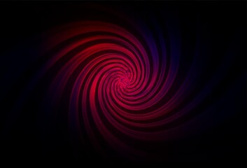 Fototapeta premium Dark Pink, Red vector background with astronomical stars. Blurred decorative design in simple style with galaxy stars. Best design for your ad, poster, banner.