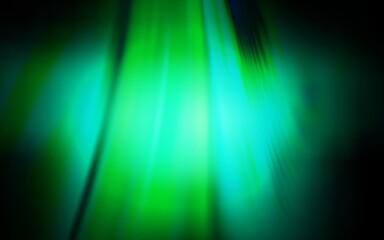 Dark Green vector blurred shine abstract background. Shining colored illustration in smart style. Blurred design for your web site.