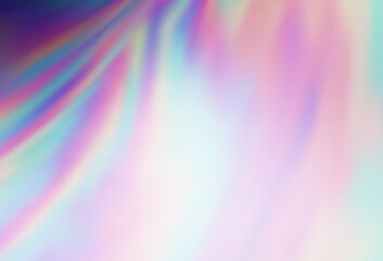 Obraz premium Light Purple vector blurred bright template. Colorful illustration in abstract style with gradient. New style design for your brand book.