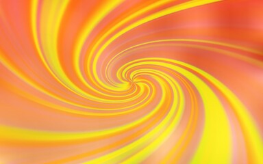 Obraz premium Light Yellow vector background with wry lines. Modern gradient abstract illustration with bandy lines. Elegant pattern for a brand book.