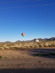 Hot Air Balloon in Arizona.