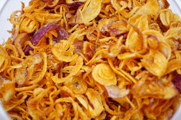 crispy fried onion