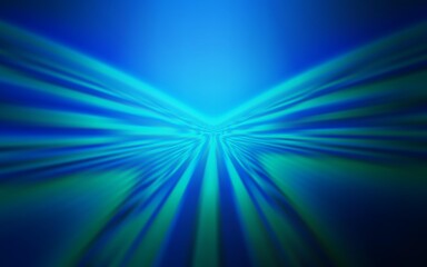 Obraz premium Dark BLUE vector texture with bent lines. Glitter abstract illustration with wry lines. New composition for your brand book.