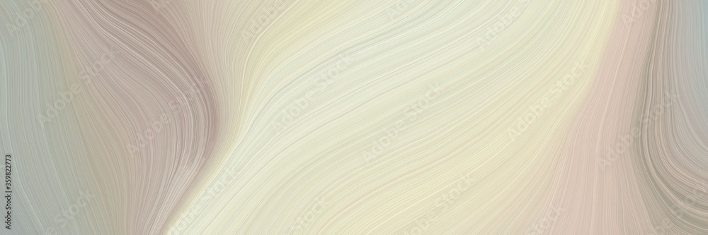 Poster soft background graphic with modern soft curvy waves background design with pastel gray, dark gray a