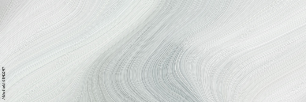 Poster soft abstract art waves graphic with modern waves background illustration with light gray, ash gray 