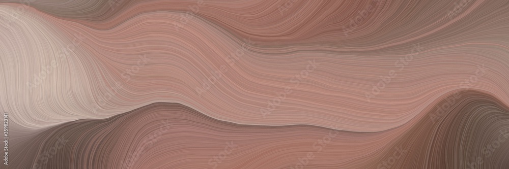 Poster soft abstract art waves graphic with modern curvy waves background illustration with gray gray, ash 