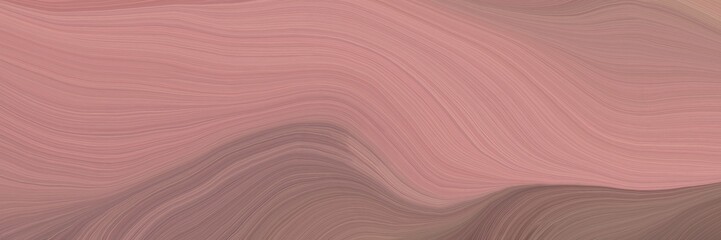 soft creative waves graphic with abstract waves design with rosy brown, pastel brown and tan color