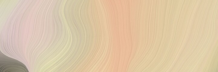 soft abstract art waves graphic with modern waves background design with pastel gray, wheat and gray gray color