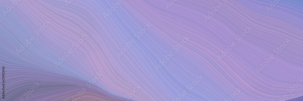 Poster soft abstract artistic waves graphic with modern soft curvy waves background illustration with light