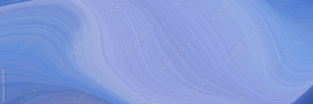 Poster soft abstract artistic waves graphic with modern curvy waves background illustration with corn flowe