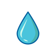 drops water icon vector template illustration design