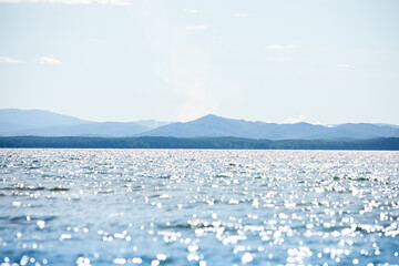 the pearl of the southern Urals lake Uvildy