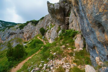 rocks in the mountains