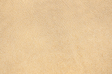 simply clean wet sand on the beach with scratch wave texture background