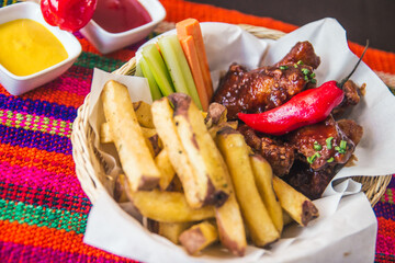 menu restaurante peruano