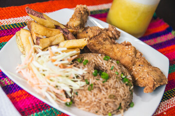 menu restaurante peruano