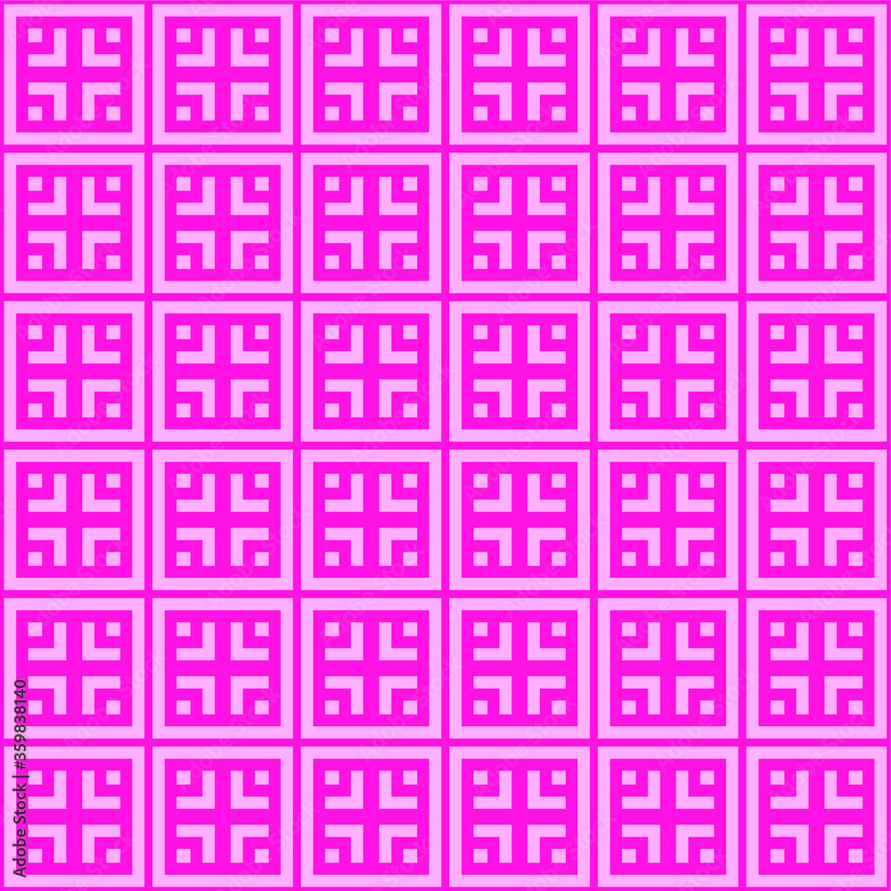 Poster seamless geometric pattern with geometric shapes,fabric pattern,tile pattern,carpet pattern,wallpape