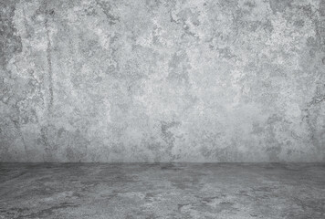 plaster wall, grey background