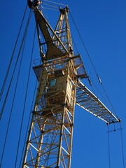 crane on a construction site