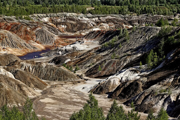 rocks in the mountains