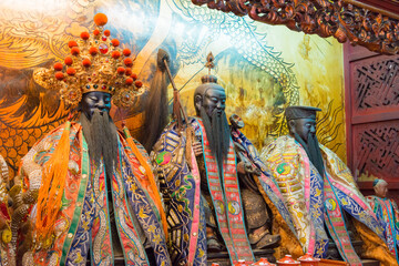 Taiwan's First Temple of Heaven (Tian Gong Temple) in Tainan, Taiwan. The temple was built in 1854...