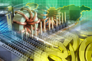 Electronic mail signs and map