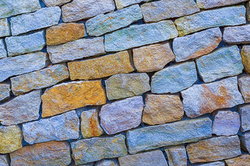 stone background city square traditional building brown and gray pattern