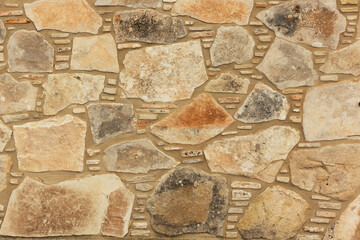Naklejki  stara kamienna ściana tekstur