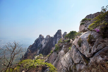  Bukhansan mountans in Bukhansan National Park, Korea