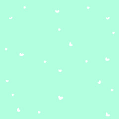 
Stars and hearts pattern on a delicate blue background for baby fabrics and scrapbooking paper.