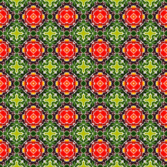 Ethnic Surface. Hand Drawn Painted. 