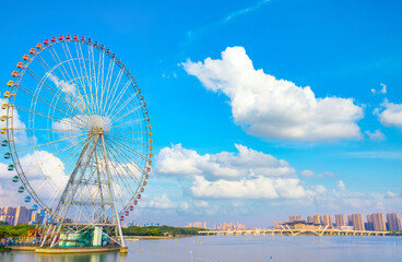 Taihu Lake scenic spot, Wuxi City, Jiangsu Province, China