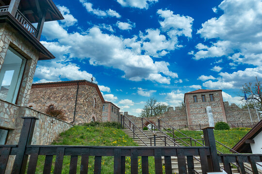 Ruins Of A Late Antiquity Fortress With Religious Complex 