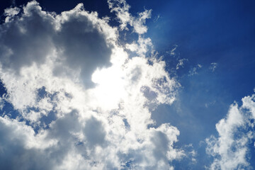 Clouds and clear skies