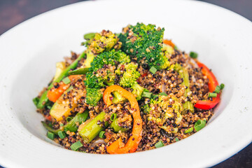 Platos de menu restaurante