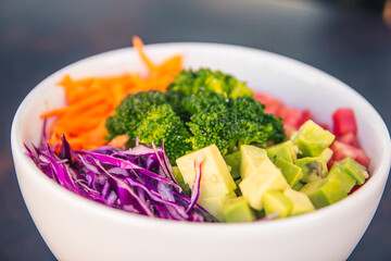 Platos de menu restaurante