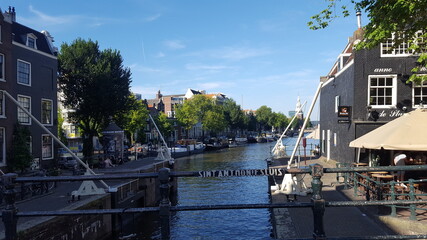 Obraz premium canal in Amsterdam