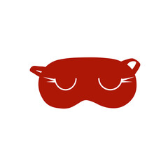 Vector stock illustration of a sleep mask
