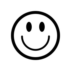 Fototapeta premium Emoticon icon vector illustration