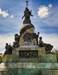 Obraz premium Valladolid al descubridor Cristobal Colón