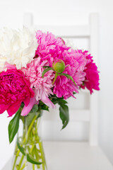 bouquet of peonies