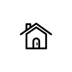house icon logo illustration design